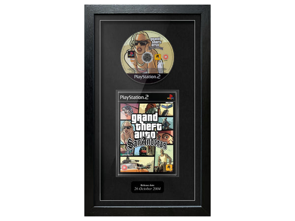 Grand Theft Auto : San Andreas (PS2) Jeu encadré de la gamme Exhibition Range