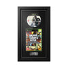 GTA San Andreas Xbox Exhibition Range framed game with disc, case and release date plaque