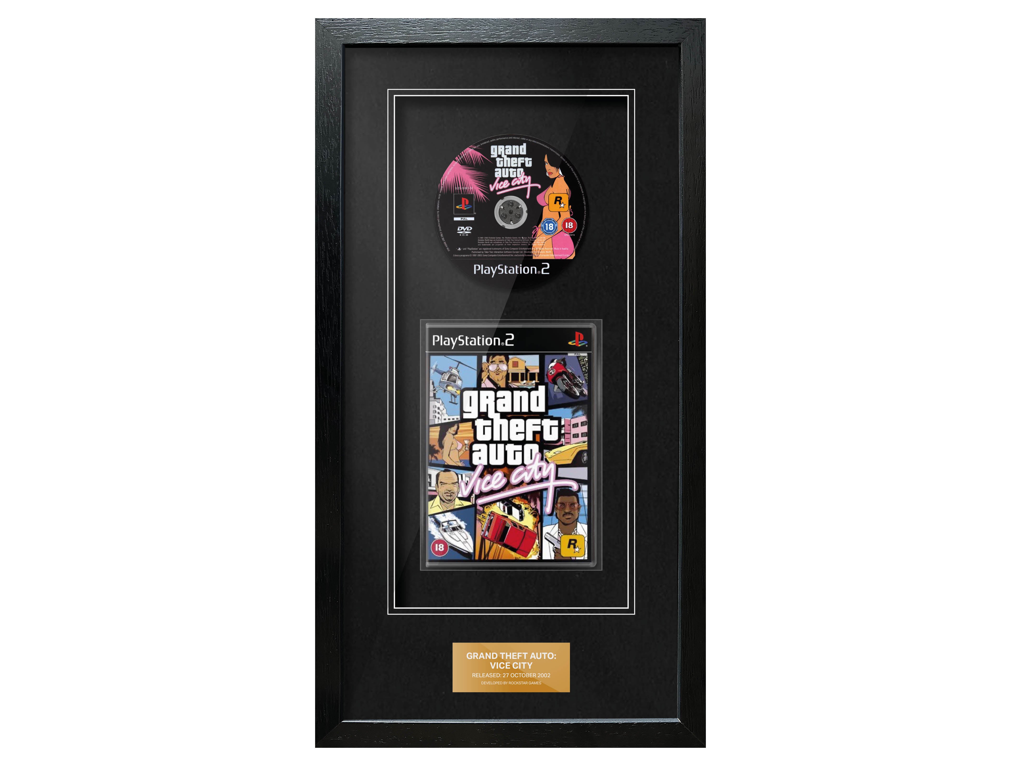Grand Theft Auto: Vice City (PS2) Elite Range Frame - Frame-A-Game