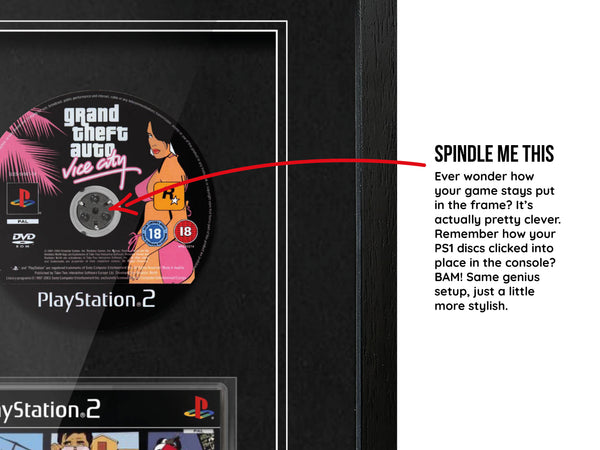 Grand Theft Auto: Vice City (PS2) Elite Range Frame - Frame-A-Game