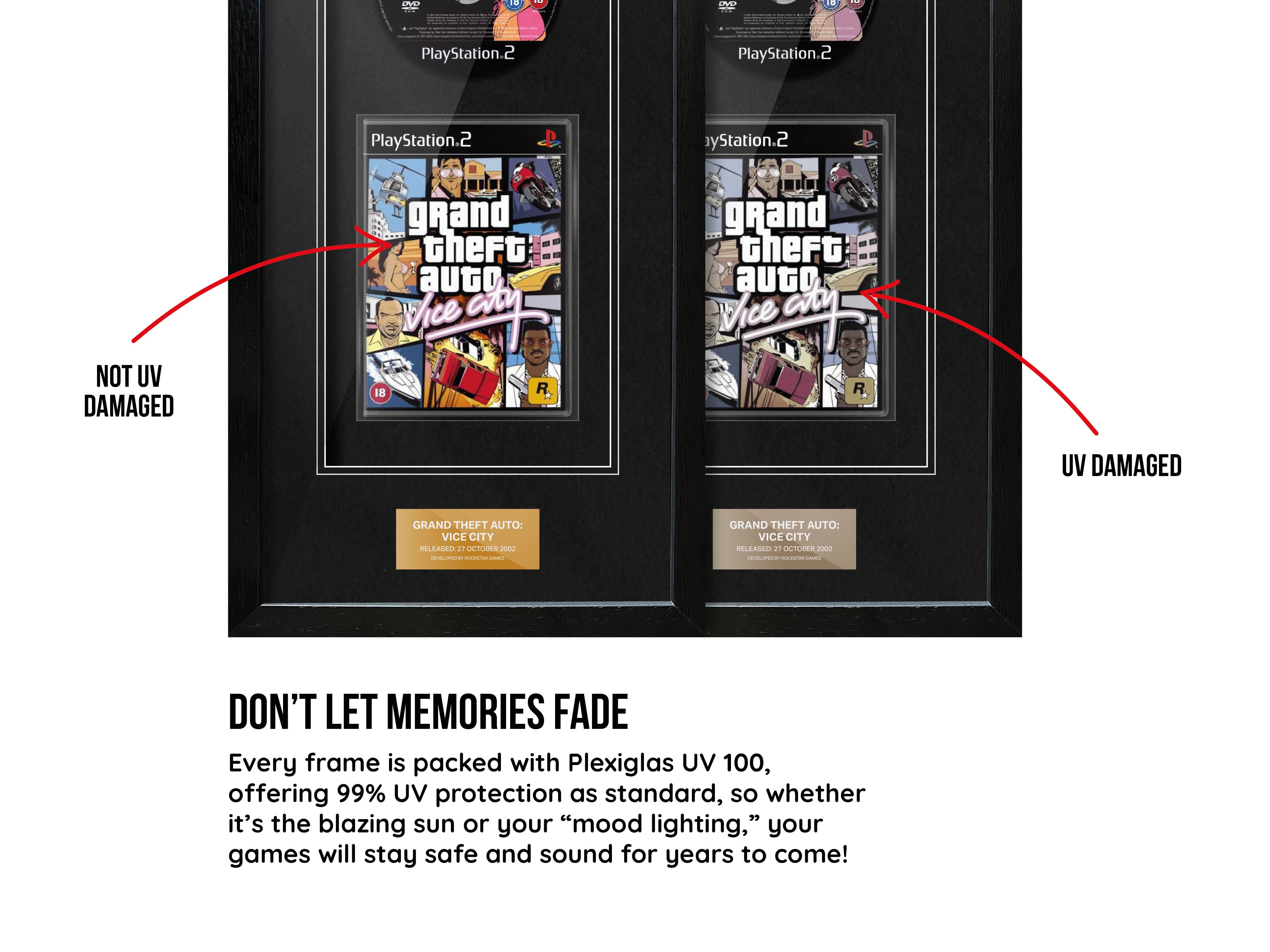 Grand Theft Auto: Vice City (PS2) Elite Range Frame - Frame-A-Game