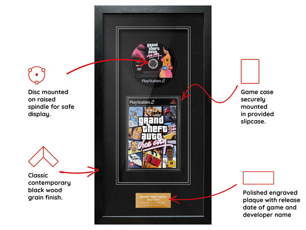 Grand Theft Auto: Vice City (PS2) Elite Range Frame - Frame-A-Game