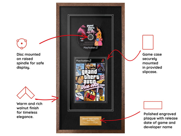 Grand Theft Auto: Vice City (PS2) Elite Range Frame - Frame-A-Game