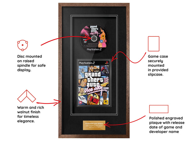 Grand Theft Auto: Vice City (PS2) Elite Range Frame - Frame-A-Game