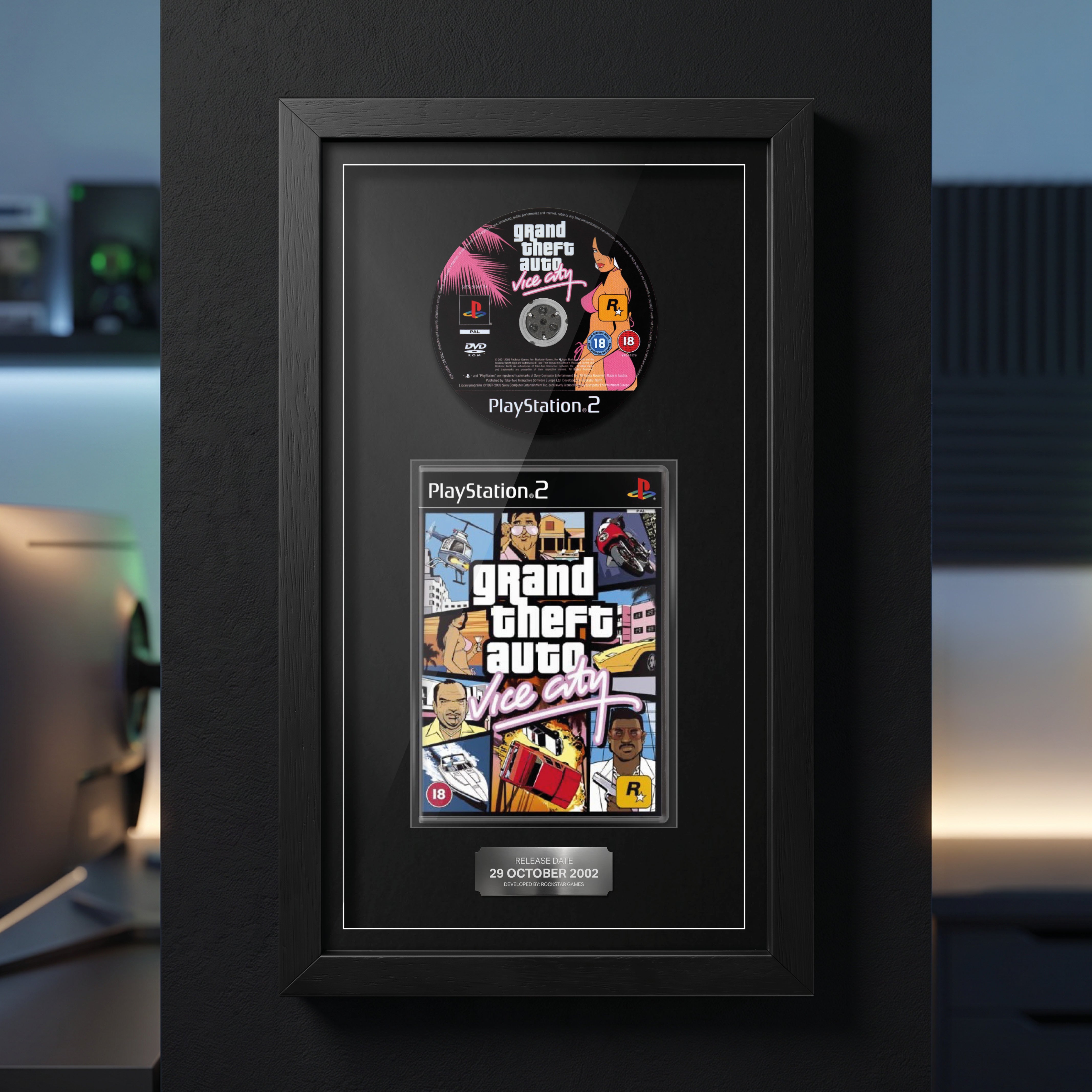 Grand Theft Auto : Vice City (PS2) Jeu encadré de la gamme Exhibition Range