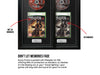 Gears of War 2 (Xbox 360) Exhibition Range Framed Game - Frame-A-Game