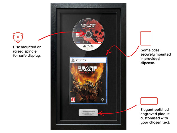 Gears of War: Reloaded (PS5) Exhibition Range Framed Game - Frame-A-Game