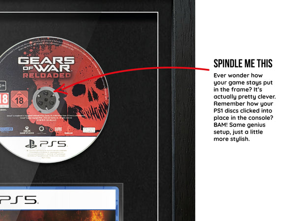 Gears of War: Reloaded (PS5) Exhibition Range Framed Game - Frame-A-Game