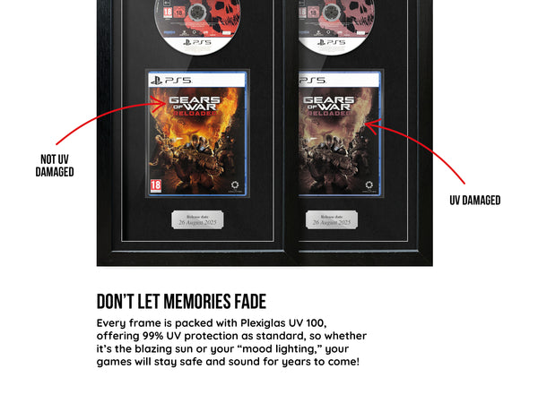 Gears of War: Reloaded (PS5) Exhibition Range Framed Game - Frame-A-Game