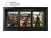The Gears of War Trilogy (Xbox) Exhibition Range Framed Games - Frame-A-Game
