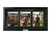 The Gears of War Trilogy (Xbox) Exhibition Range Framed Games - Frame-A-Game