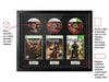 The Gears of War Trilogy (Xbox) Exhibition Range Framed Games - Frame-A-Game