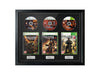 The Gears of War Trilogy (Xbox) Exhibition Range Framed Games - Frame-A-Game