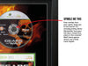 Gears of War (Xbox 360) Inspired By Exhibition Range Framed Game - Frame-A-Game