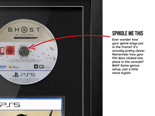 Ghost of Tsushima (PS5) Exhibition Range Framed Game - Frame-A-Game