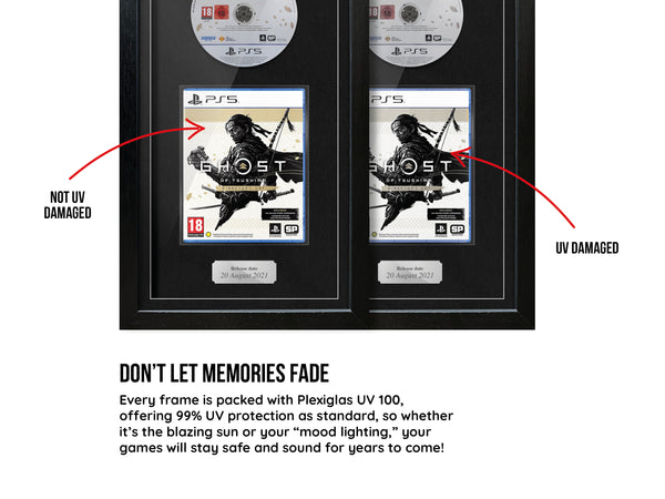 Ghost of Tsushima (PS5) Exhibition Range Framed Game - Frame-A-Game
