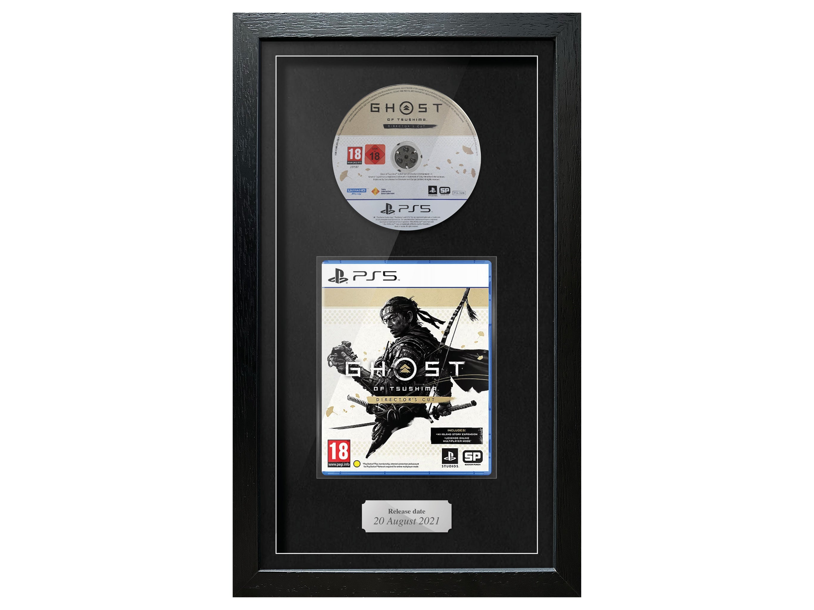 Ghost of Tsushima (PS5) Exhibition Range Framed Game - Frame-A-Game