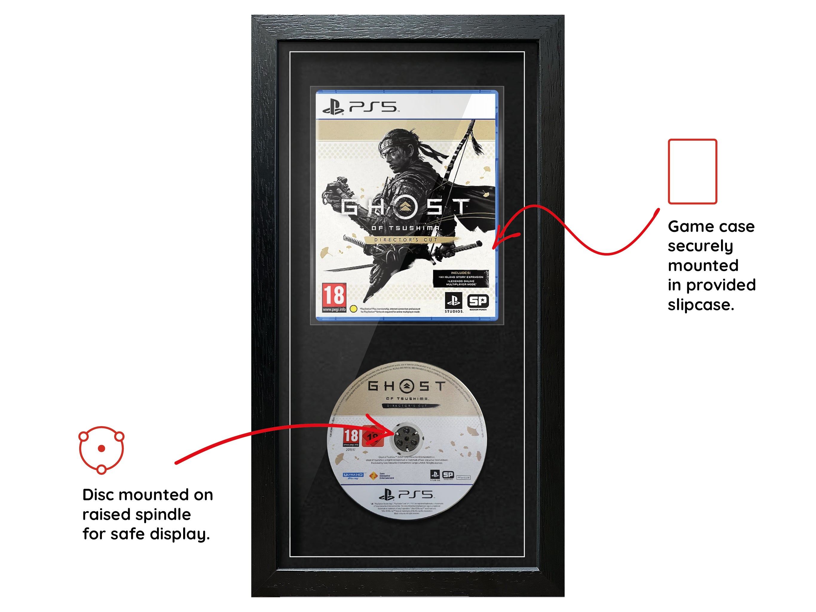 Ghost of Tsushima (PS5) Expo Pro Range Framed Game - Frame-A-Game