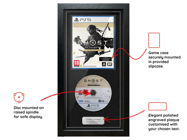 Ghost of Tsushima (PS5) Expo Pro Range Framed Game - Frame-A-Game