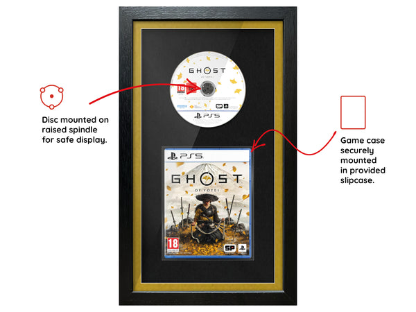 Ghost of Yōtei (PS5) Exhibition Range Framed Game - Frame-A-Game