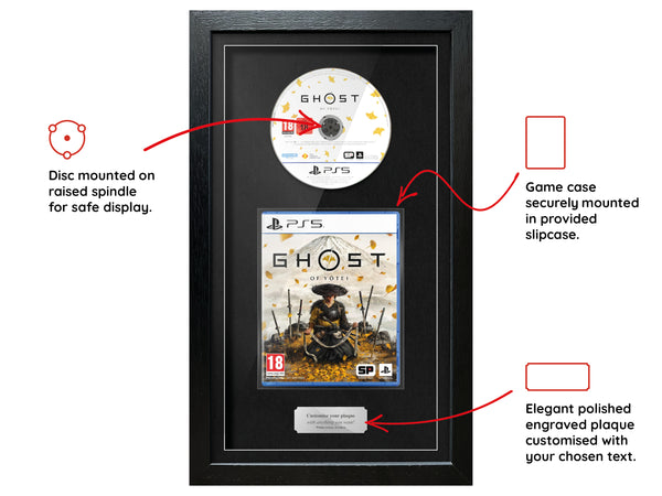 Ghost of Yōtei (PS5) Exhibition Range Framed Game - Frame-A-Game