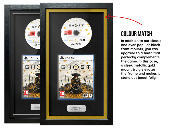 Ghost of Yōtei (PS5) Exhibition Range Framed Game - Frame-A-Game