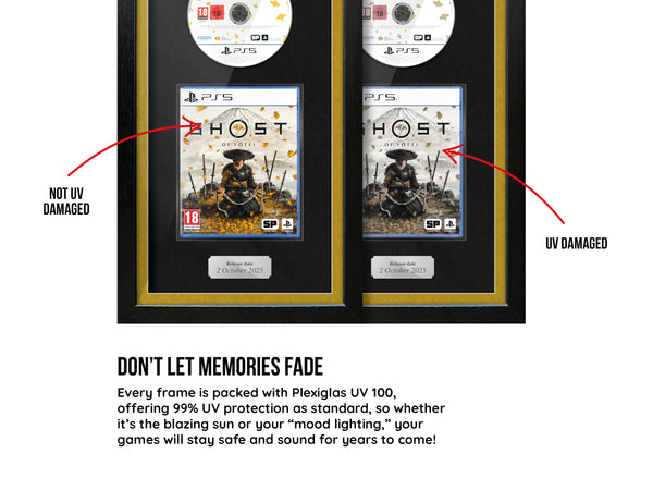 Ghost of Yōtei (PS5) Exhibition Range Framed Game - Frame-A-Game