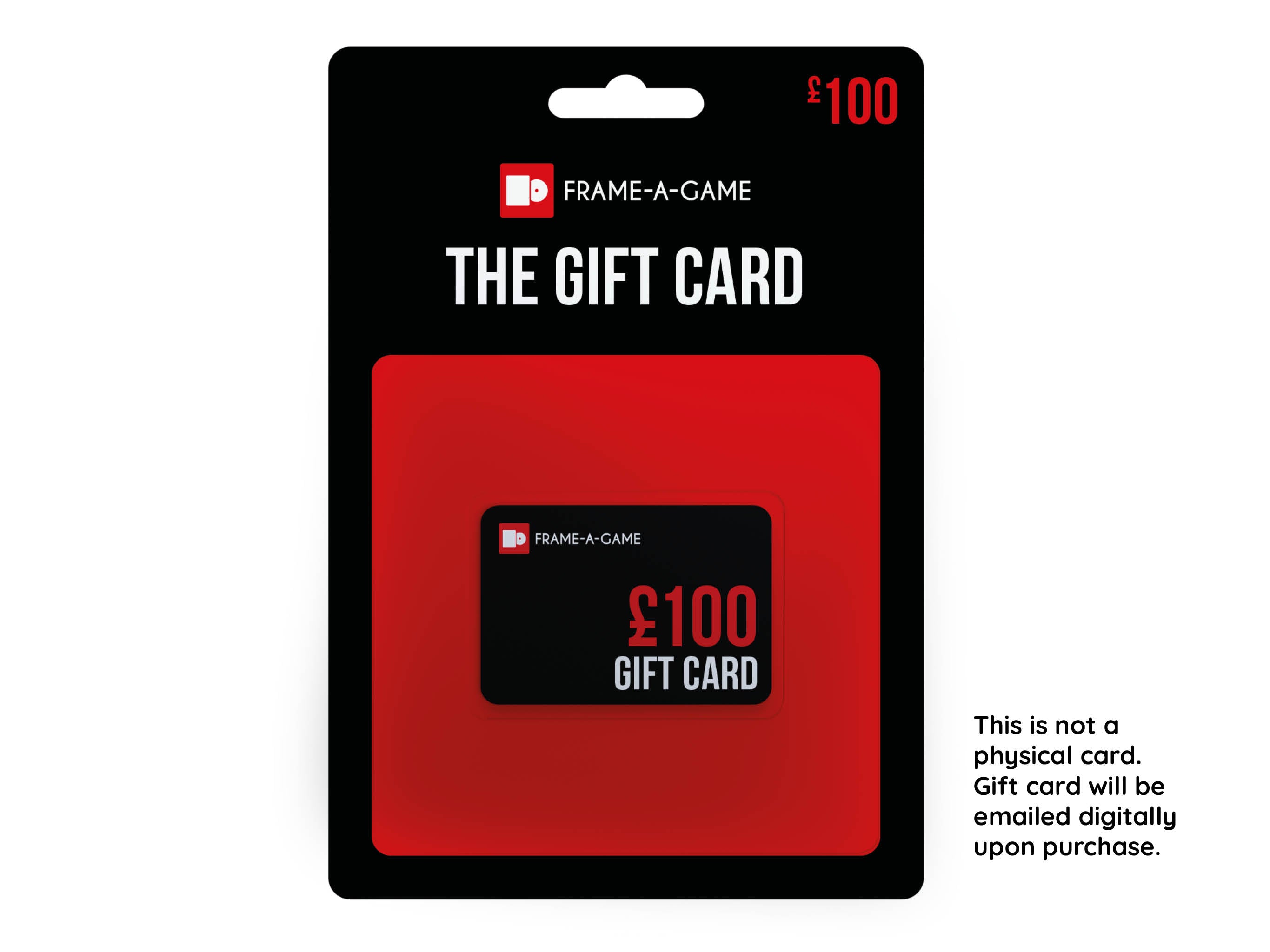Frame-A-Game £100 Gift Card - Frame-A-Game