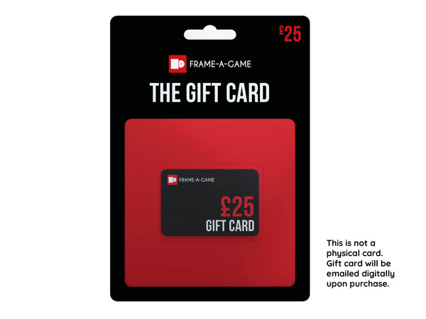 Frame-A-Game £25 Gift Card - Frame-A-Game