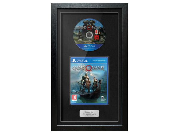 God of War (PS4) Exhibition Range Framed Game - Frame-A-Game