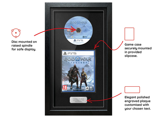 God of War: Ragnarök (PS5) Exhibition Range Framed Game - Frame-A-Game