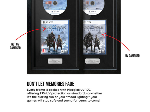 God of War: Ragnarök (PS5) Exhibition Range Framed Game - Frame-A-Game