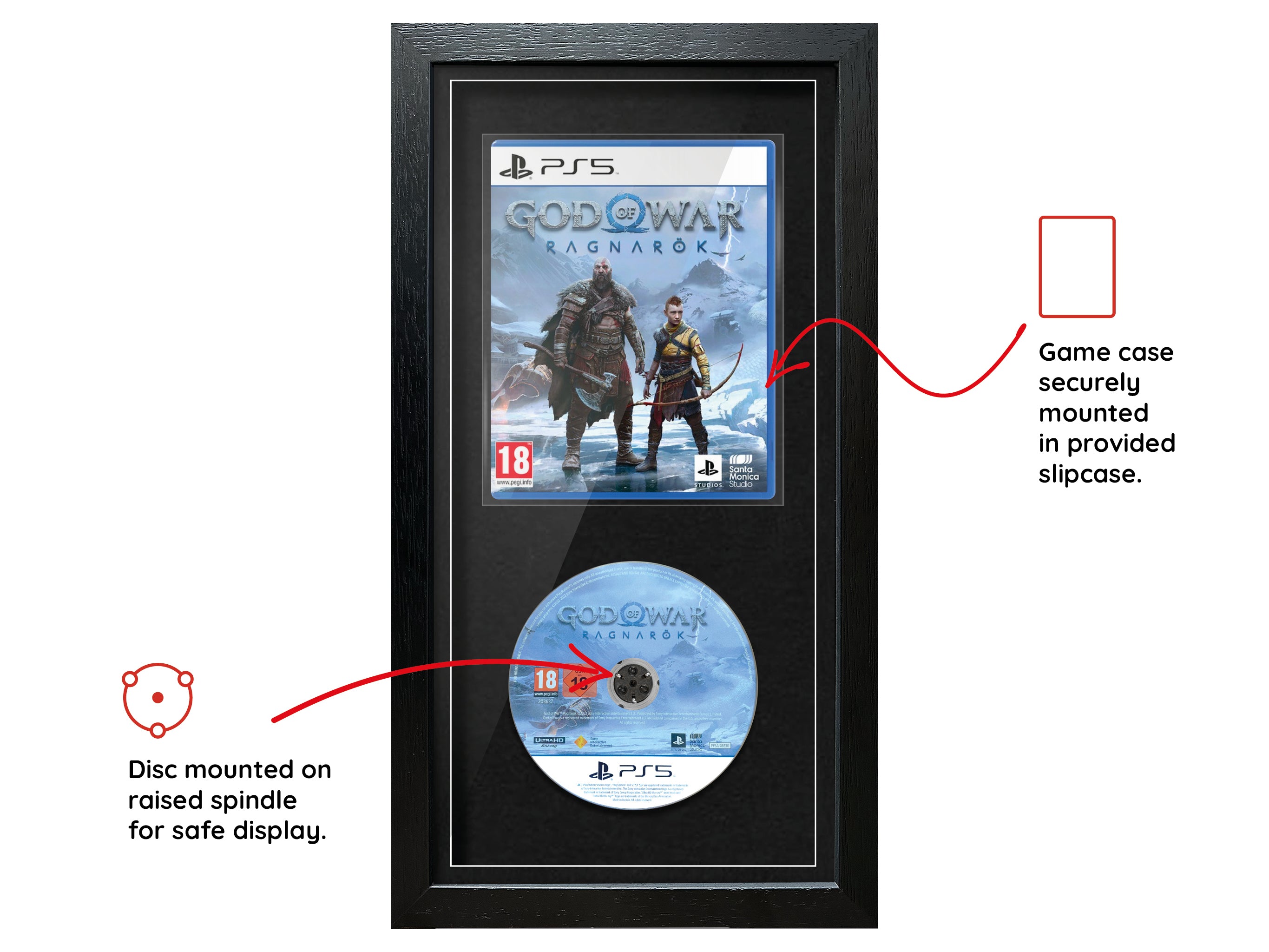 God of War: Ragnarök (PS5) Expo Pro Range Framed Game - Frame-A-Game