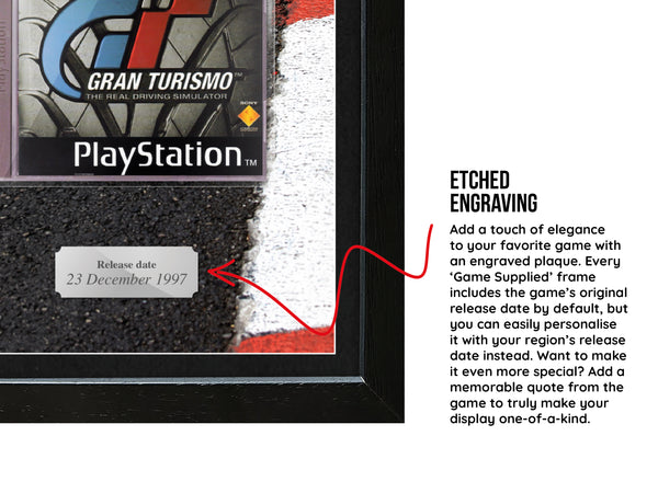 Gran Turismo (PS1) Inspired By Exhibition Range Framed Game - Frame-A-Game