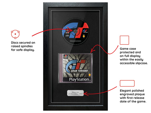 Gran Turismo (PS1) Exhibition Range Framed Game - Frame-A-Game