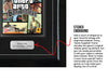 The Grand Theft Auto Trilogy (PS2) Exhibition Range Framed Games - Frame-A-Game