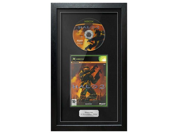 Halo 2 (Xbox) Exhibition Range Framed Game - Frame-A-Game