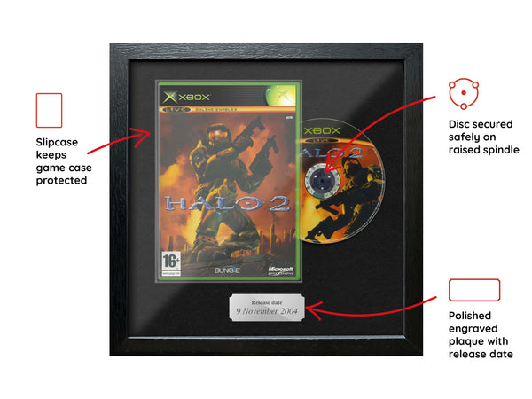 Halo 2 (Xbox) Framed Game - Frame-A-Game