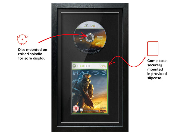 Halo 3 (Xbox 360) Exhibition Range Framed Game - Frame-A-Game