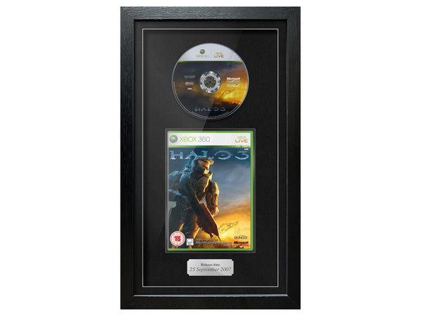 Halo 3 (Xbox 360) Exhibition Range Framed Game - Frame-A-Game