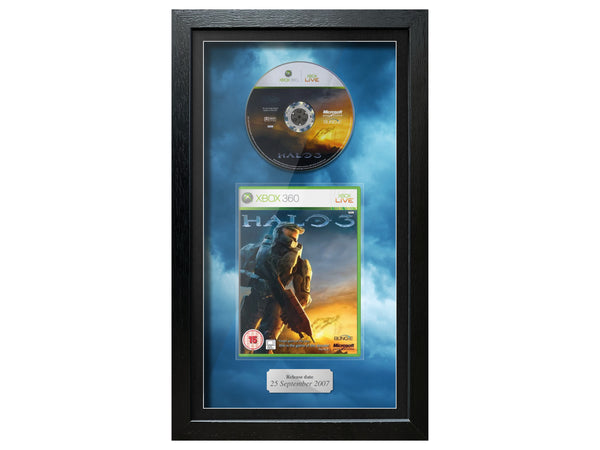 Halo 3 (Xbox 360) Inspired By Exhibition Range Framed Game - Frame-A-Game