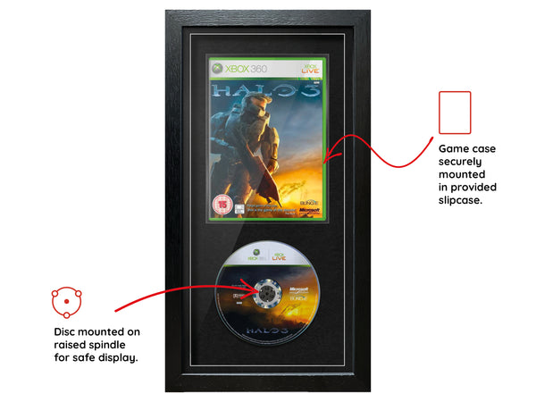 Halo 3 (Xbox 360) Expo Pro Range Framed Game - Frame-A-Game