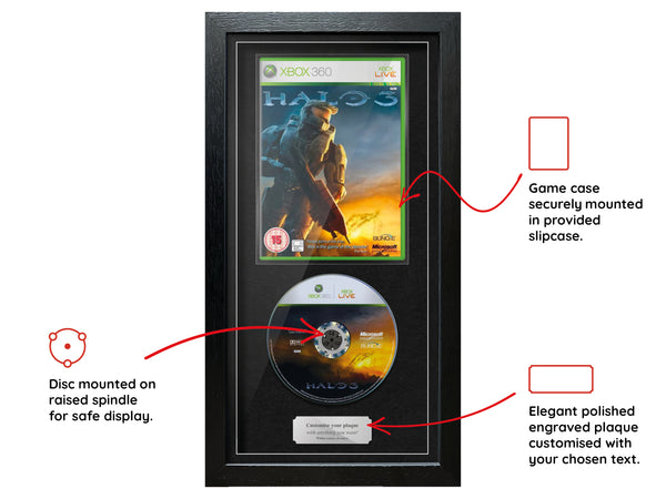 Halo 3 (Xbox 360) Expo Pro Range Framed Game - Frame-A-Game