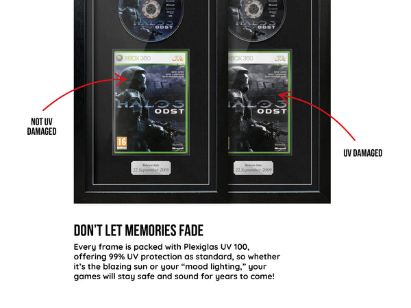 Halo 3: ODST (Xbox 360) Exhibition Range Framed Game - Frame-A-Game