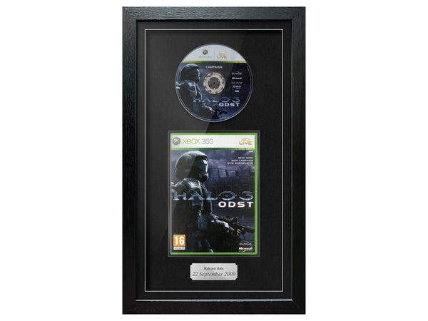 Halo 3: ODST (Xbox 360) Exhibition Range Framed Game - Frame-A-Game