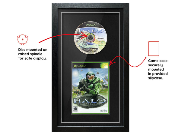 Halo: Combat Evolved (Xbox) Exhibition Range Framed Game - U.S. Version - Frame-A-Game