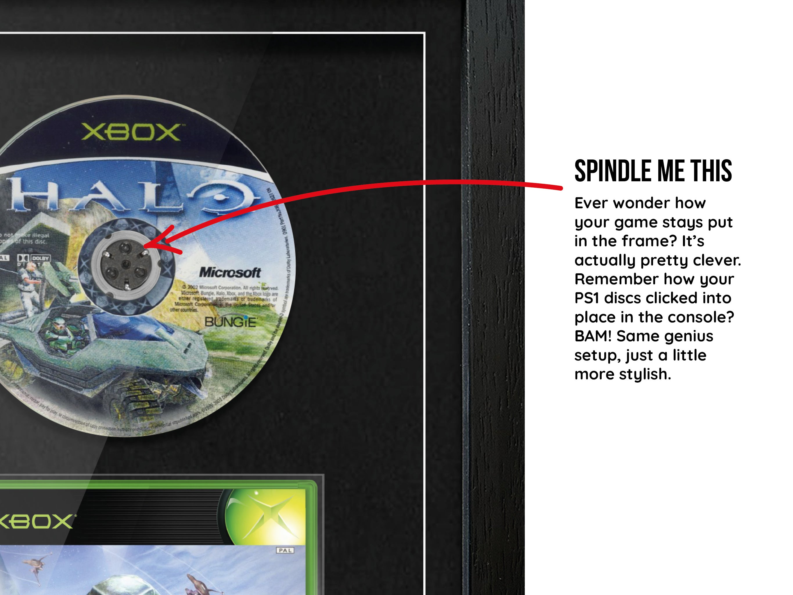 Halo: Combat Evolved (Xbox) Exhibition Range Framed Game - Frame-A-Game