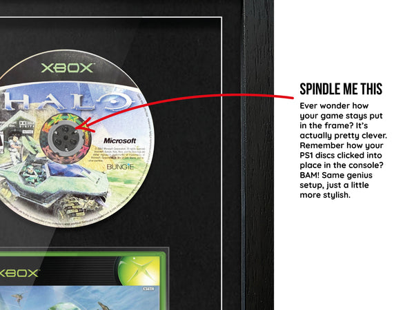 Halo: Combat Evolved (Xbox) Exhibition Range Framed Game - U.S. Version - Frame-A-Game