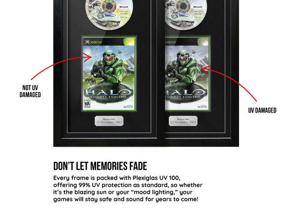Halo: Combat Evolved (Xbox) Exhibition Range Framed Game - U.S. Version - Frame-A-Game