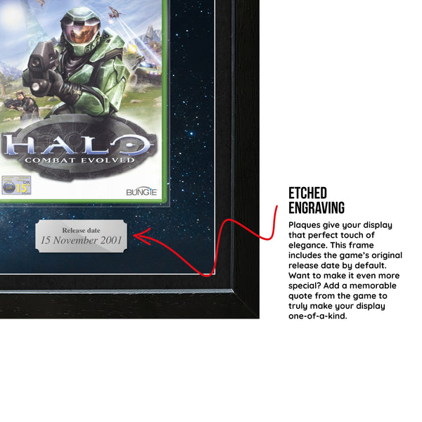 Halo : Combat Evolved (Xbox) inspiré du jeu encadré Exhibition Range